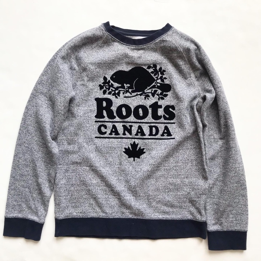 Roots Cabin logo sweatshirt EUC XXL(13-14Y)